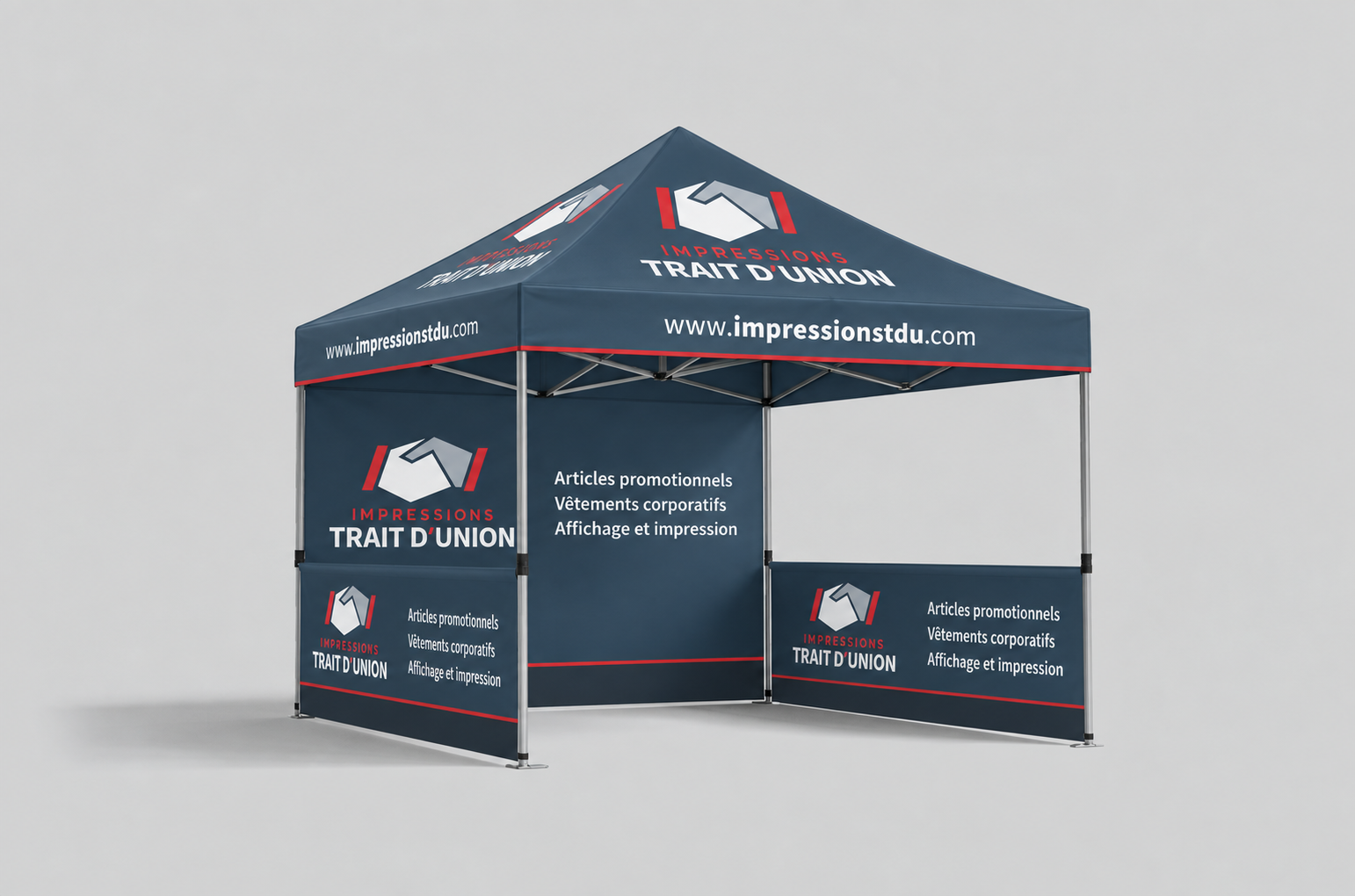 Tentes d'expositions promotionnelles 10x10 – Image 2